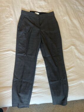 H&M Gray Plaid Slacks